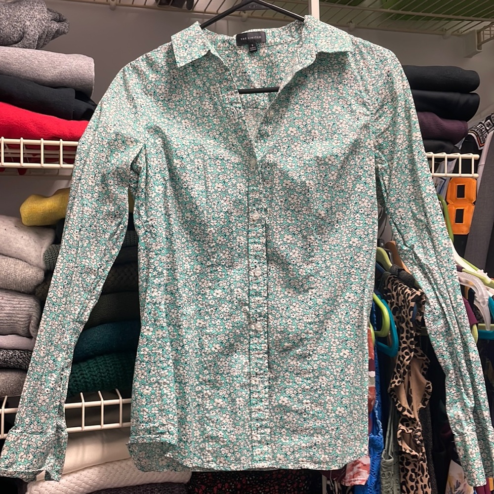 The Limited button up blouse
